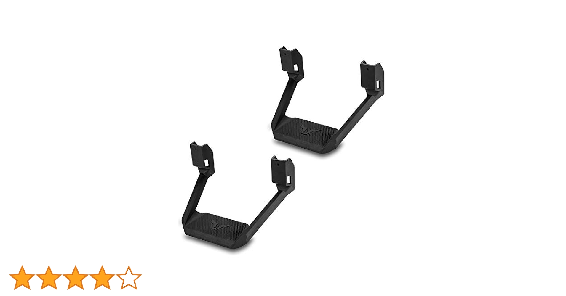 アメリカ製　サイドステップ　オフロード　車The bully brand Bully AS-500 Universal Adjustable Stainless Steel Side Step